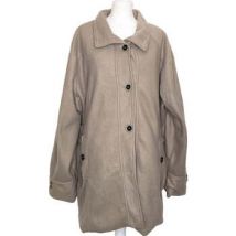 Manteau Anne De Lançay Manteau Taille 54 / 6XL Beige