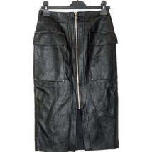 Jupes midi River Island Jupe Taille 38 / M Noir