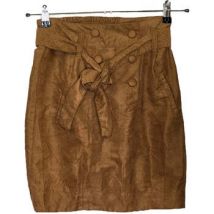 Jupes Stradivarius Jupe Taille 34 / XS Marron