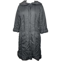 Manteau Fiorella Di Verdi Manteau Taille 46 / XXXL Noir