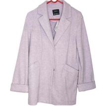 Manteau Bershka Manteau Taille 34 / XS Violet