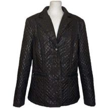 Veste Bernard Solfin Manteau Taille 44 / XXL Noir
