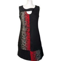 Robe courte Clara Vitti Robe Taille 44 / XXL Noir