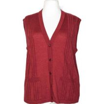 Gilets de costume Canda Pull/Gilet Taille 40 / L Rouge