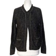 Gilet Laura Clément Pull/Gilet Taille 42 / XL Noir