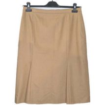 Jupes midi Delmod Jupe Taille 44 / XXL Beige