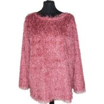 Pull La Femme Moderne Pull/Gilet Taille 42 / XL Rose