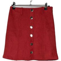 Jupes courtes Only Fashion Jupe Taille 36 / S Rouge