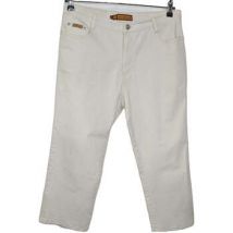 Jeans 3/4 & 7/8 Swallow Jeans Jean Taille 44 / XXL Blanc