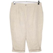 Pantalon Anne Weyburn Pantalon/Pantacourt Taille 48 / XXXL Beige