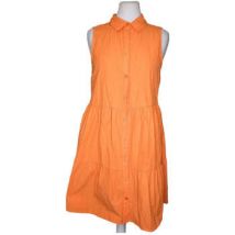 Robe courte Stradivarius Robe Taille 36 / S Orange