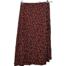 Jupes Stradivarius Jupe midi Taille 34 / XS Noir