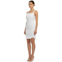 Robe courte Bershka Robe courte Taille 38 / M Blanc