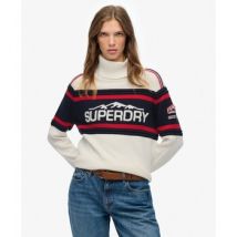 Pull Superdry Pull à col roulé Apres Ski