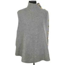 Ponchos / Capes de pluie Eric Bompard Cape en cachemire grise