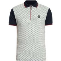 Polo Trojan Polo à panneau en jacquard ottoman