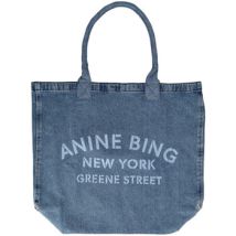 Cabas Anine Bing Sac en denim bleu