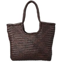 Sac Bandouliere Dragon Diffusion Sac Diagonal Triple Jump en cuir marron