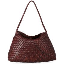 Sac Bandouliere Dragon Diffusion Sac Maria Mini en cuir brûlé