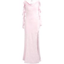 Robe Rotate Robe Waterfall jacquard rose