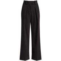 Pantalons de costume Ivy & Oak Pantalon Rose en viscose noire