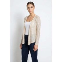 Gilet Coolcat Gilet / Cardigan Taille 38 / M Beige
