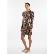 Robe courte Charming Girl Robe courte Taille 38 / M Marron