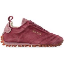 Baskets basses Nine An Half Sneaker Sokker in suede rosa