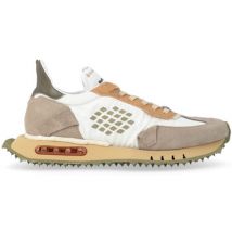 Baskets basses Be Positive Baskets Space Race Iconic en toile blanche
