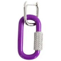 Boucles oreilles Apm Monaco Boucles d'oreilles en argent violettes
