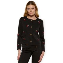 Gilet Minueto Cherry Jacket - Black