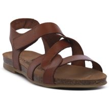 Sandales plates Cosmos Comfort CHESTNUT