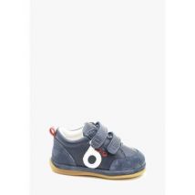 Chaussures 1er pas benjie Myrtille logo Premiers pas Bleu marine Blanc