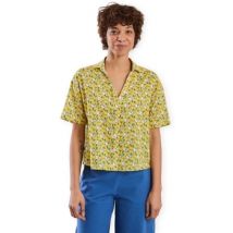 Blouses Brava Fabrics x PEANUTS Donuts Aloha Shirt W - Yellow