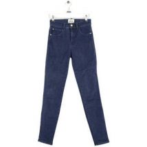 Jeans skinny Sézane Jean slim en coton bleu