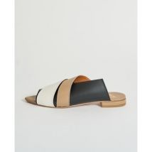Sandales plates Vincent Vega Sandales femme color block