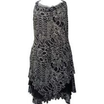 Robe courte Fashion Robe Taille 46 / XXXL Noir