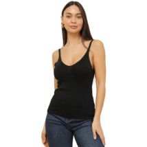 Debardeur La Modeuse Tops, t-shirts pour femme - Noir -