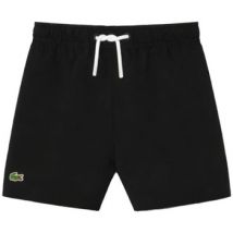 Short enfant Lacoste Short de bain junior uni en taffetas noir