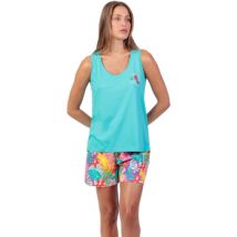 Ensembles de pyjama Admas Pyjama short débardeur Tropical Summer