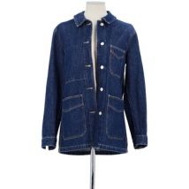 Veste Officine Générale Veste en coton bleue