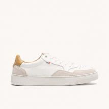 Baskets basses Le Formier BROCARD B ECRU+MOUTARDE
