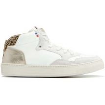 Baskets montantes Le Formier VERLAINE 4 BLANC+OR