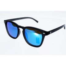 Lunettes de soleil Loubsol Mixte Hazel L390107 Noir givré verre bleu catégorie 3