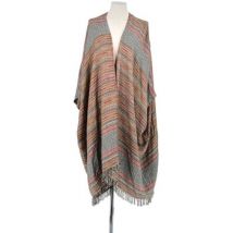 Ponchos / Capes de pluie Mes Demoiselles Poncho marron