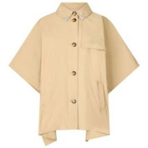 Manteau Liu Jo Poncho trench avec broderies bijoux
