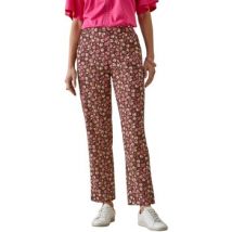 Pantalons droit Daxon by - Pantalon élastiqué fluide
