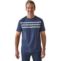T-shirt Daxon by - Lot de 2 tee-shirts rayés homme