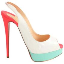 Chaussures escarpins Christian Louboutin Talons blancs