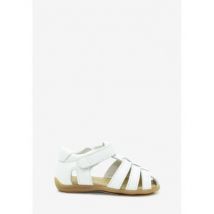 Sandales enfant benjie Muzzano Premiers pas Blanc